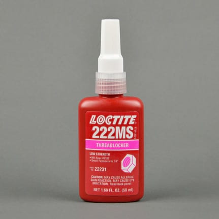 漢高樂泰 222MS 螺紋鎖固劑厭氧膠 紫色 50毫升 瓶裝
